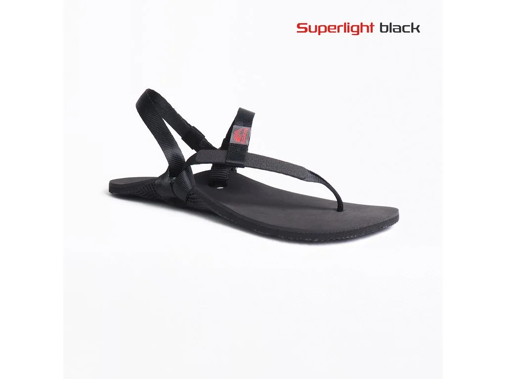 Босоногие сандалии Bosky Superlight Black — аутлет №1015, EU 42
