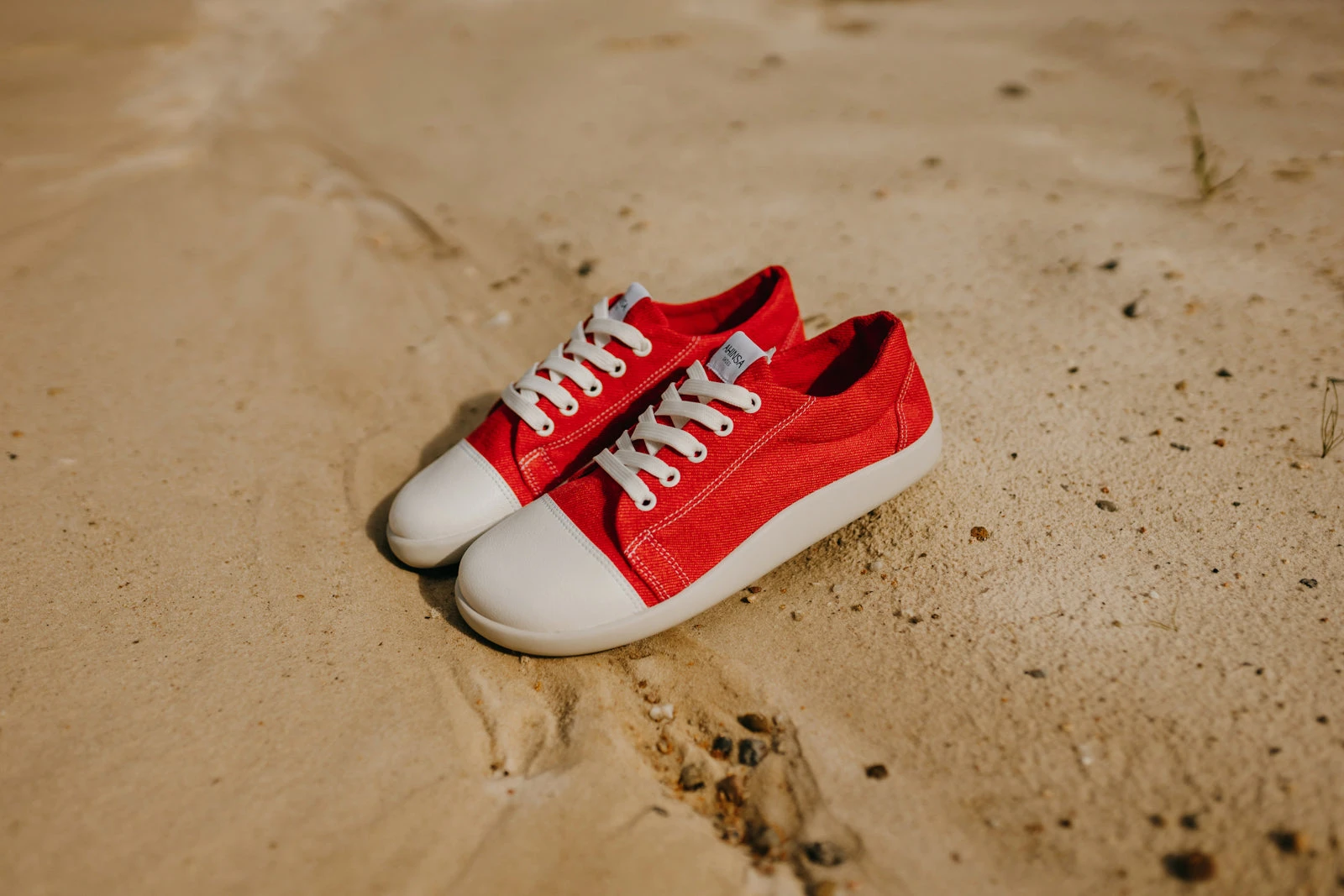 Кроссовки Ahinsa Street Hemp Barefoot — красный, фото 12
