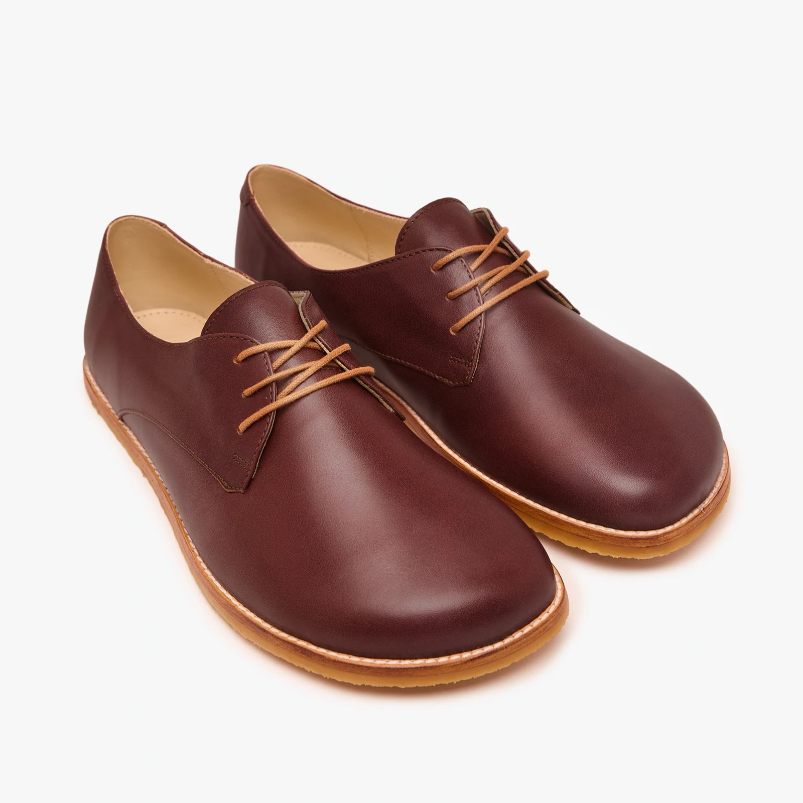 Босоногие туфли Origo Derby — красное дерево, фото 7