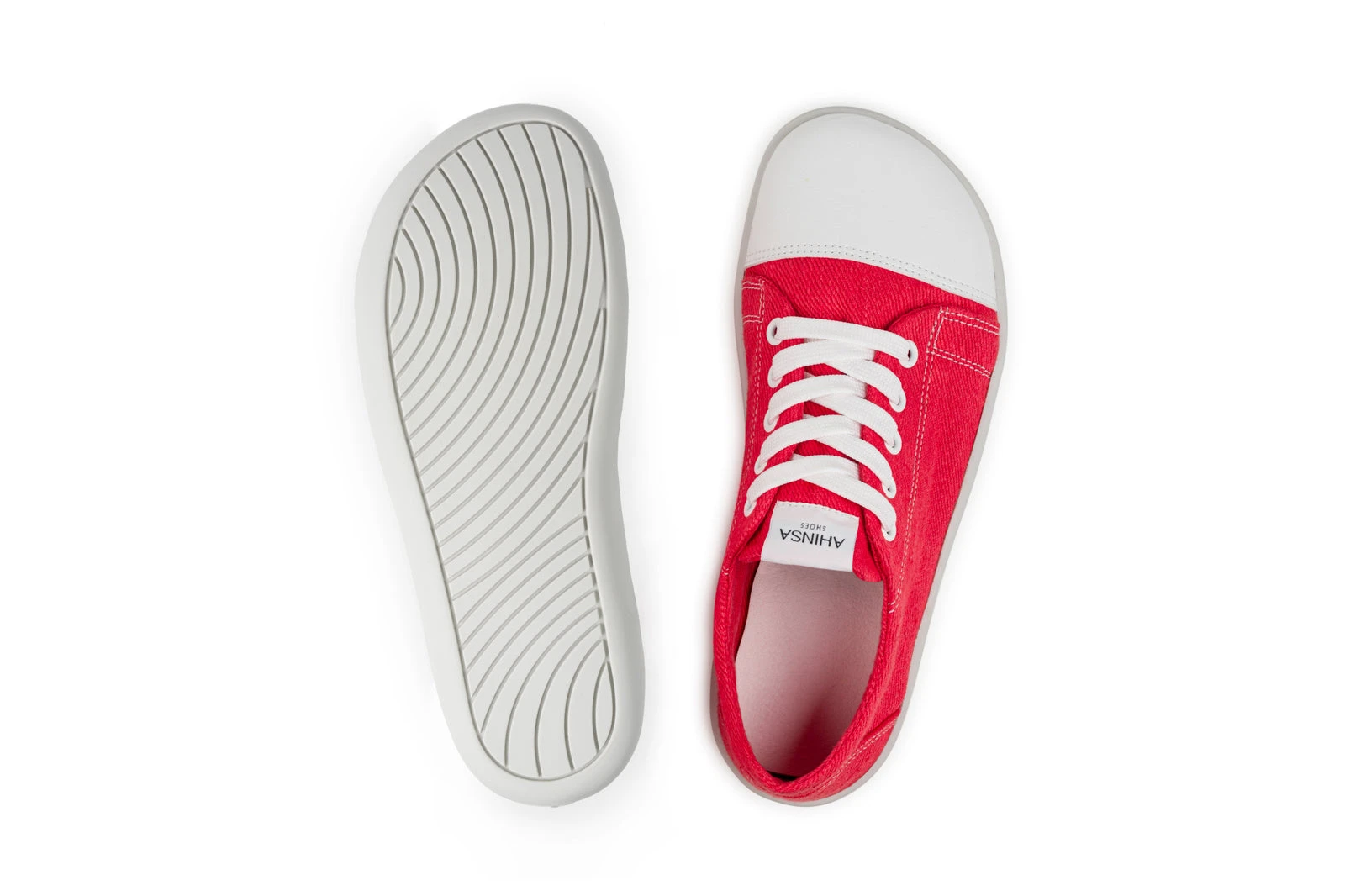 Кроссовки Ahinsa Street Hemp Barefoot — красный, фото 10