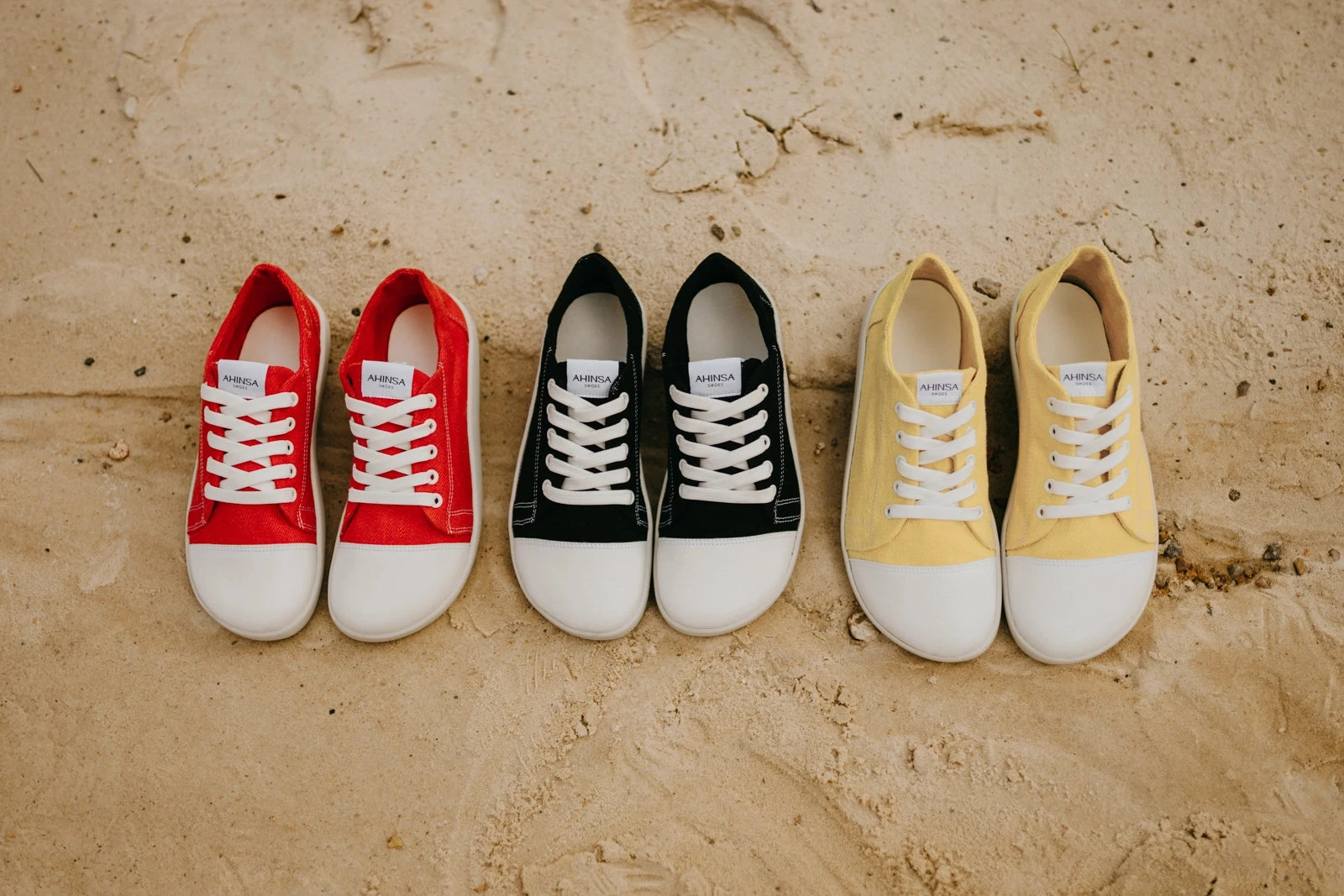 Кроссовки Ahinsa Street Hemp Barefoot — красный, фото 15