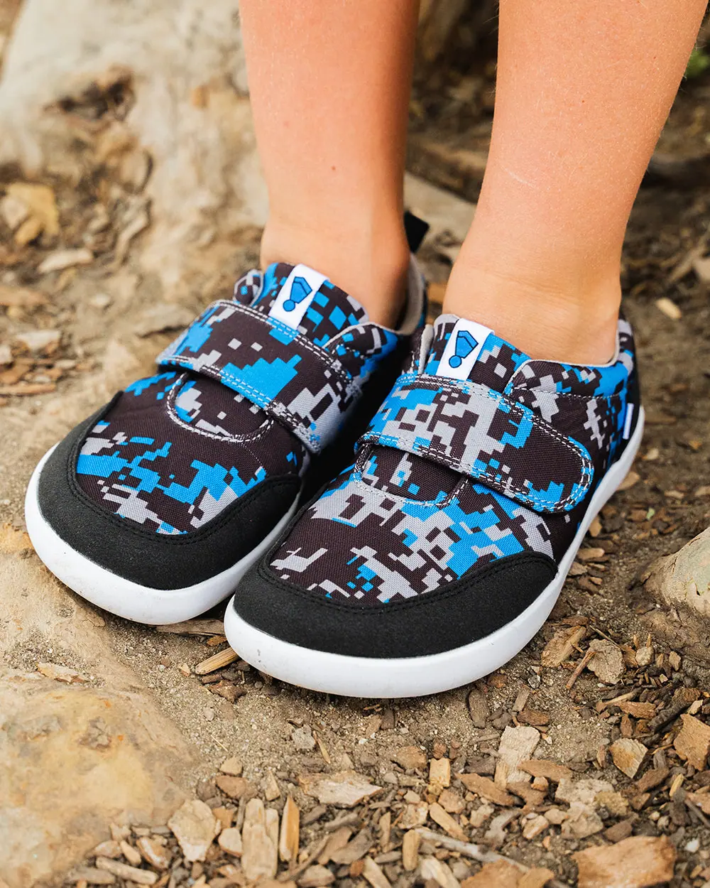 Детские босоногие кеды Splay EXPLORE WILD Kids — Digicam Blue, фото 6