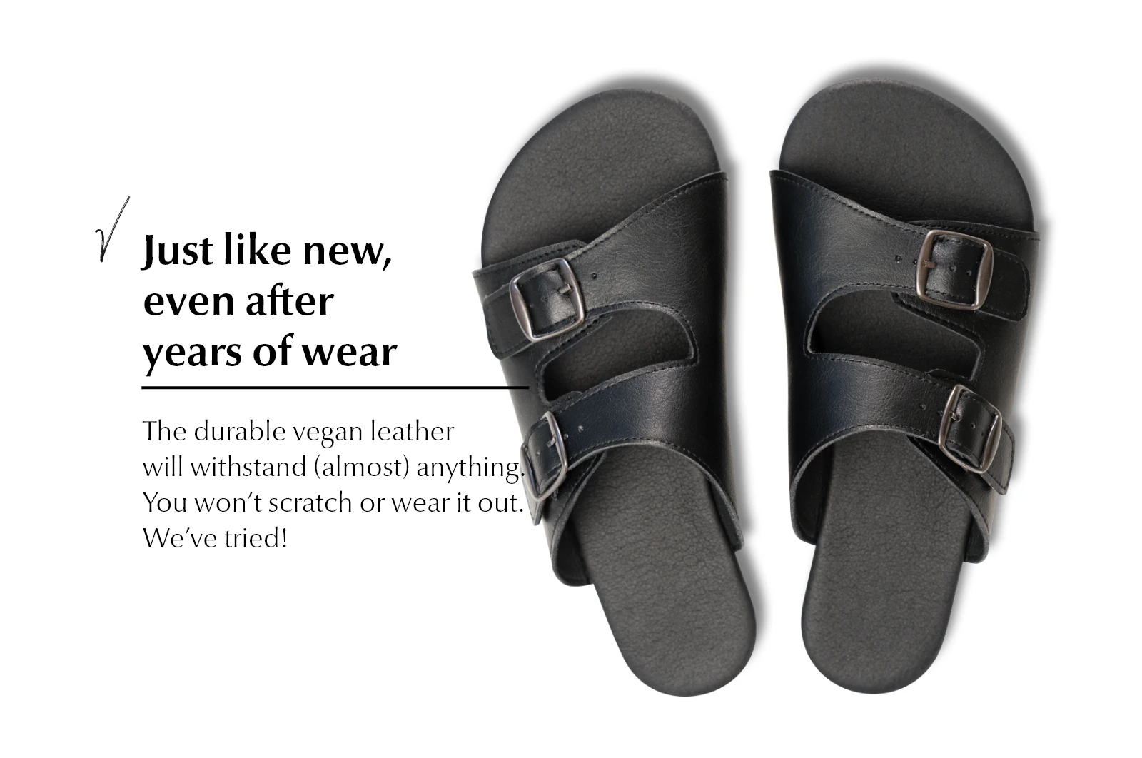 Шлёпанцы Ahinsa Barefoot — чёрный, фото 3