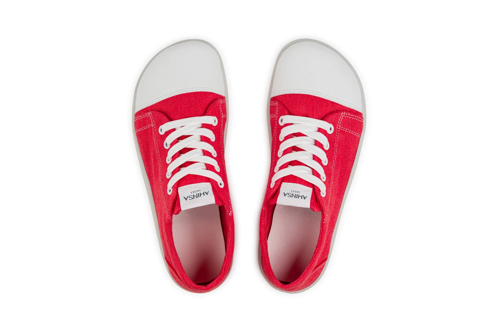 Кроссовки Ahinsa Street Hemp Barefoot — красный, фото 9