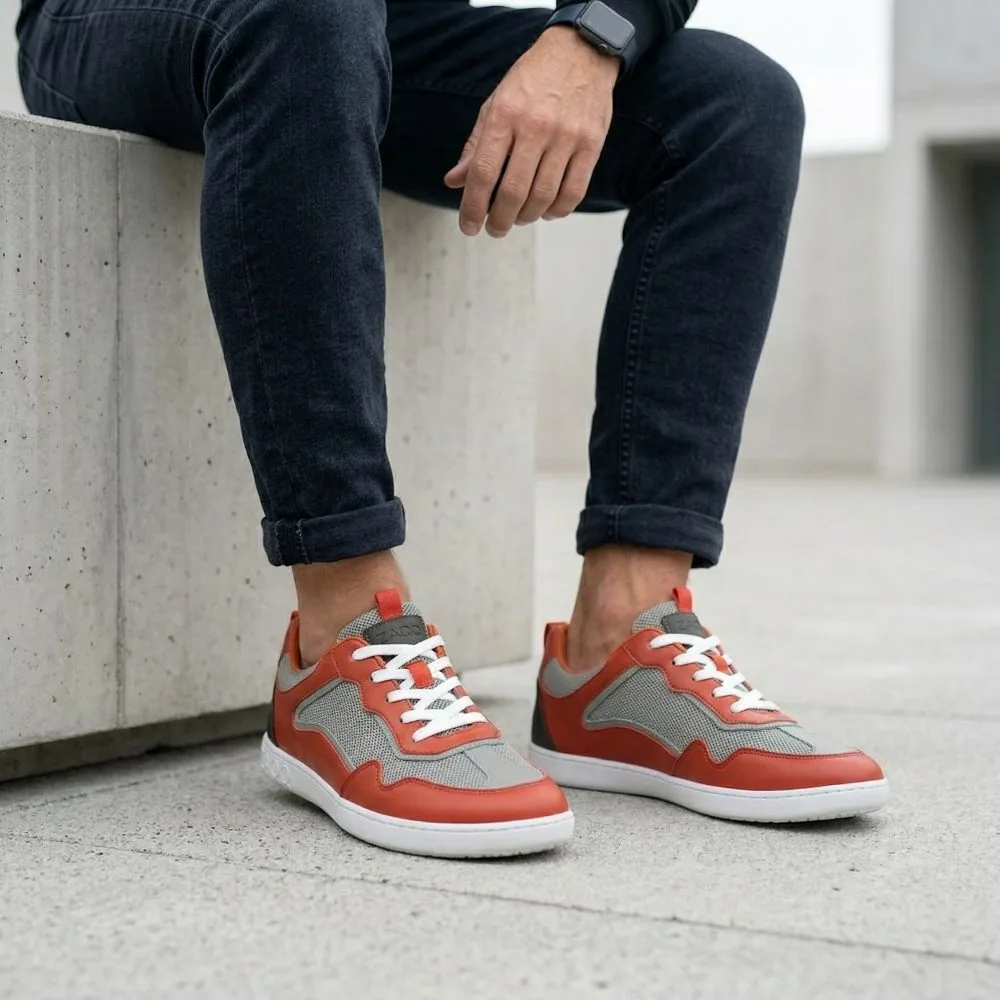 Мужские кроссовки ZAQQ QOPA Red (красный цвет), фото 6
