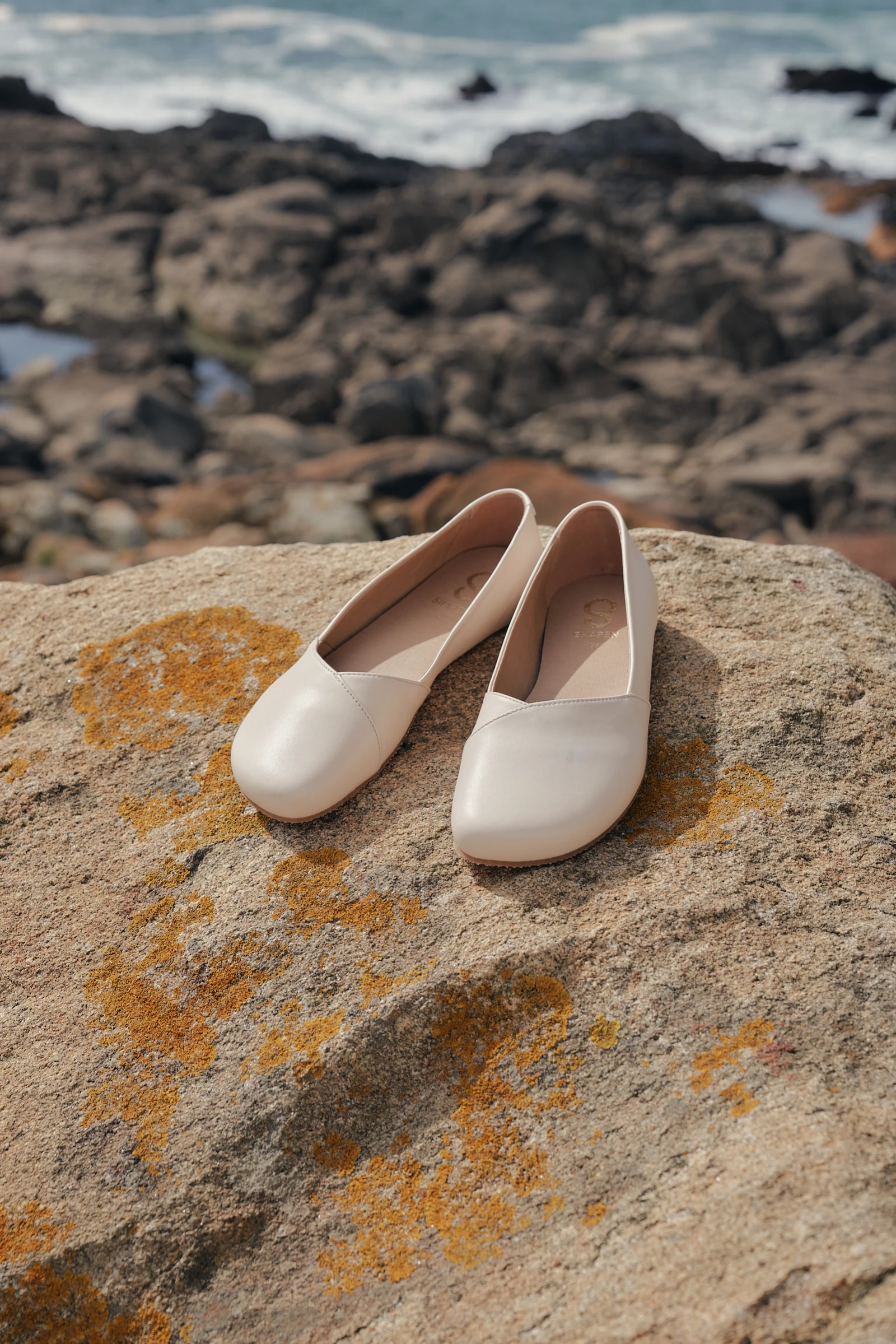 Босоногие балетки Shapen PEONY 2.0 — бежевый · широкая колодка, фото 3