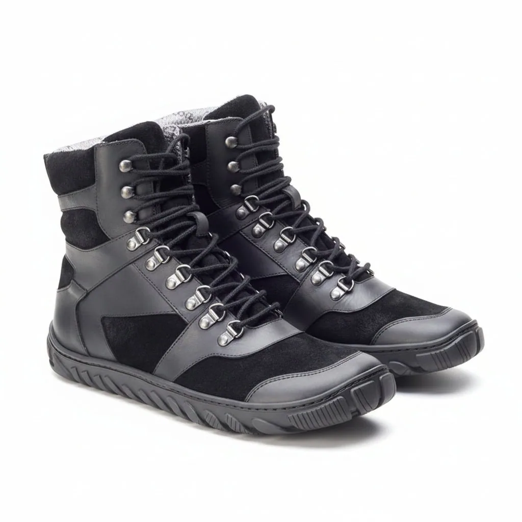 Ботинки ZAQQ EXPLORER Black Waterproof (чёрный цвет) — фото 1 из 19