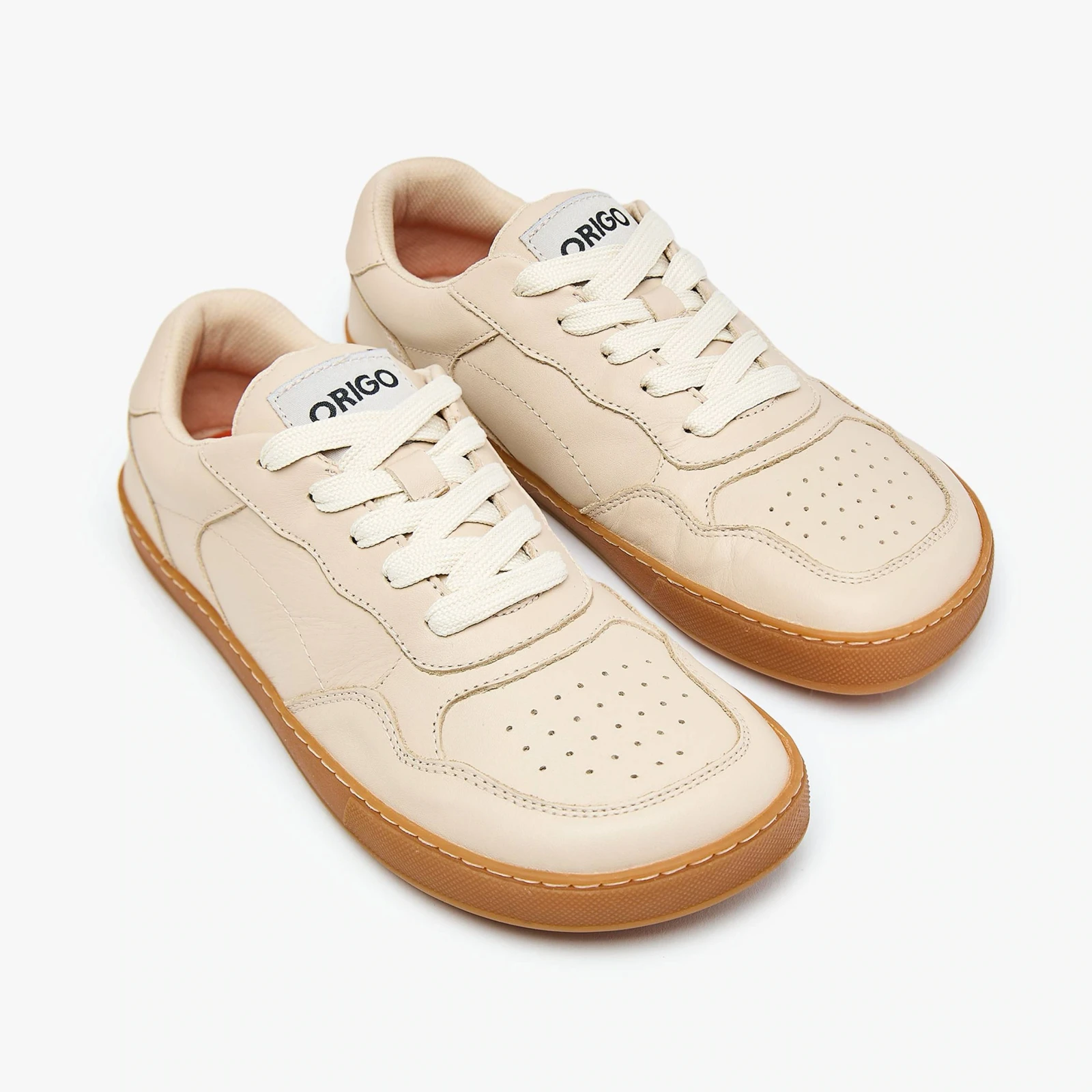 Босоногие кеды Origo Modern Retro Sneaker — песочный, фото 4